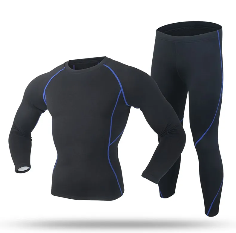 Thermal Underwear Set Winter Men Quick Dry Thermo Underwear Soft Comfortable Warm Long Johns for Men Breathable Tights thermal pants