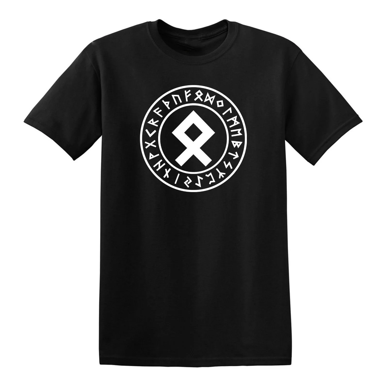 Отала рунный Круг Футболка от S до 6Xl Norse Odin Viking Ragnarok Тор Одал странные вещи дизайн