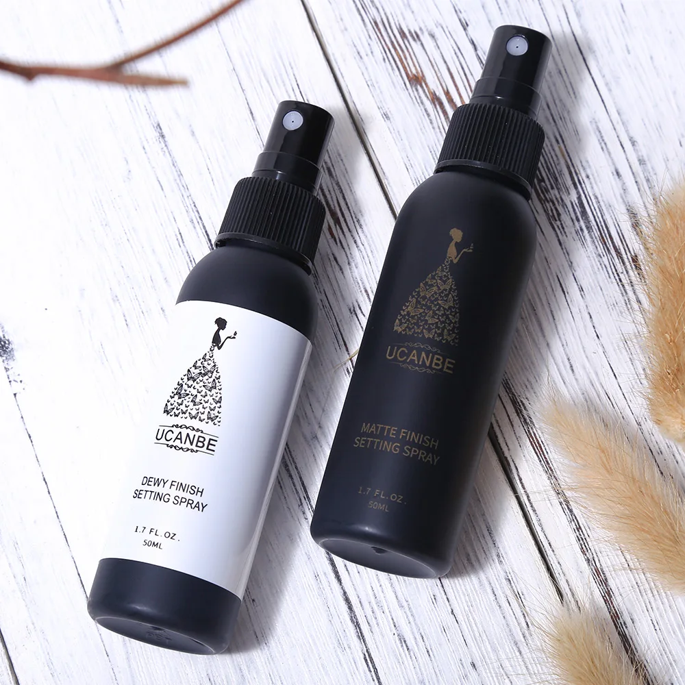 UCANBE Dewy или матовая отделка аэрозоль для макияжа лица тумана долговечная основа