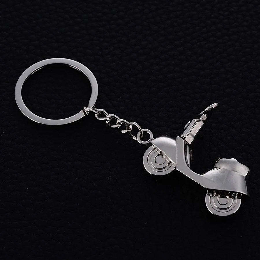 Fashion Creative Motorcycle Keychains Alloy Keyring Novelty Casual