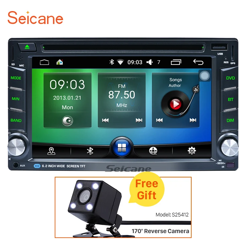 Seicane font b Android b font 2 Din font b Car b font DVD Player font