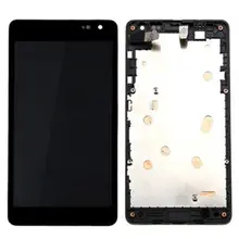 Assembly For Microsoft Lumia 535 2S Black LCD Display Touch Screen Digitizer Assembly Frame in stock