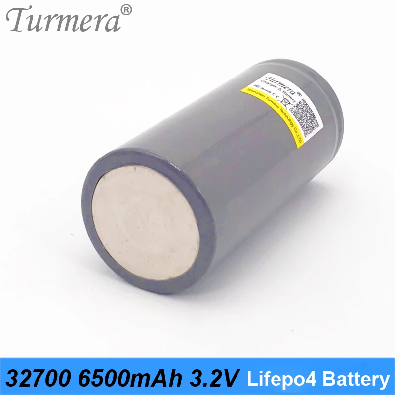 Turmera Новинка 32700 зарядное устройство lifepo4 3 2 В 6500 мАч 33A 55A аккумулятор тока для