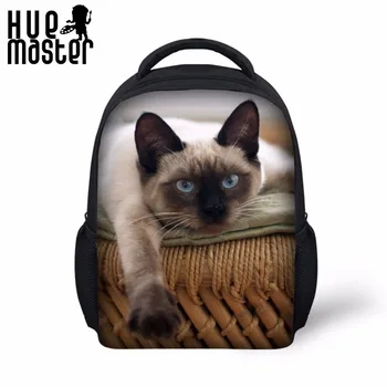 

Small Backpack Kids Baby Kindergarten School bags Softback Mini Daypack Cat Dog Printing Children Book Bag 1-6 Years Old Bagpack