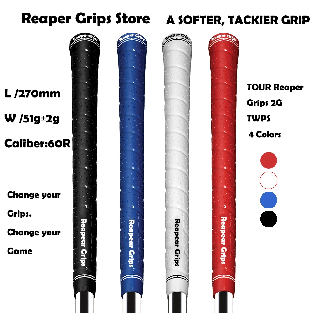 Резиновые классические оптовая продажа нанизывая Гольф Ручки обмотки твердые 4 цвета ручки для гольфа Резина хлопок Ironwood 13 шт./лот