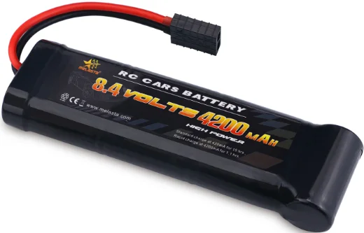 Melasta 8,4 V 4200mAh 7-Cell плоский аккумулятор NiMH с разъемом Traxxas/Tamiya для дистанционного управления гоночными автомобилями RC Toys - Цвет: Traxxas