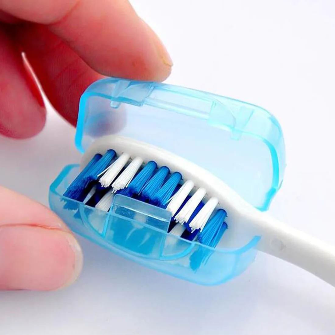 

Useful 1 Pcs Travel Camping Protect Toothbrush Head Cleaner Cover Case Box Holder