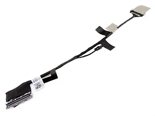 

New LVDS LCD LED Flex Video Display Screen AAZ80 QHD Cable Replacement for DELL XPS 13 9350 9360, P/N: DC02C00BX00 0WT5X0