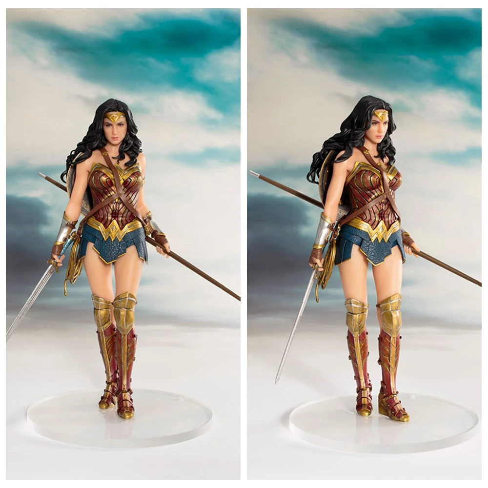 19 см DC Лига Справедливости ARTFX+ Wonder Woman статуя Коллекция Модель фигурка игрушки