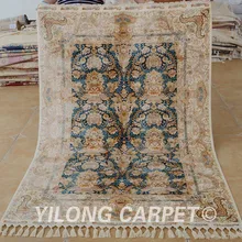 Yilong 4,3 'x6. 2' традиционный ковер ручной работы vantage тонкие восточные ковры(1714