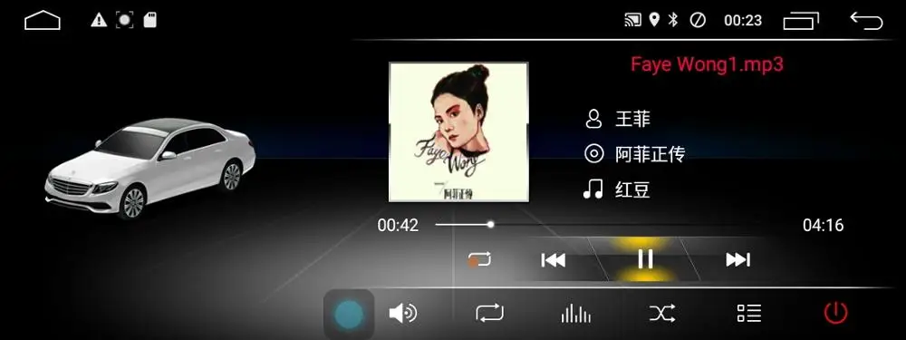 Clearance Android 8.1 Car Radio Bluetooth GPS Navigation Head Unit for Mercedes Benz 2008-2010 C Class 180 200 220 250 CDI 63 300 320 350 23