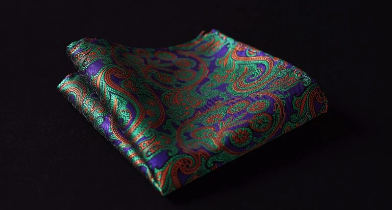  TP806G7 Green Purple Paisley 2.75