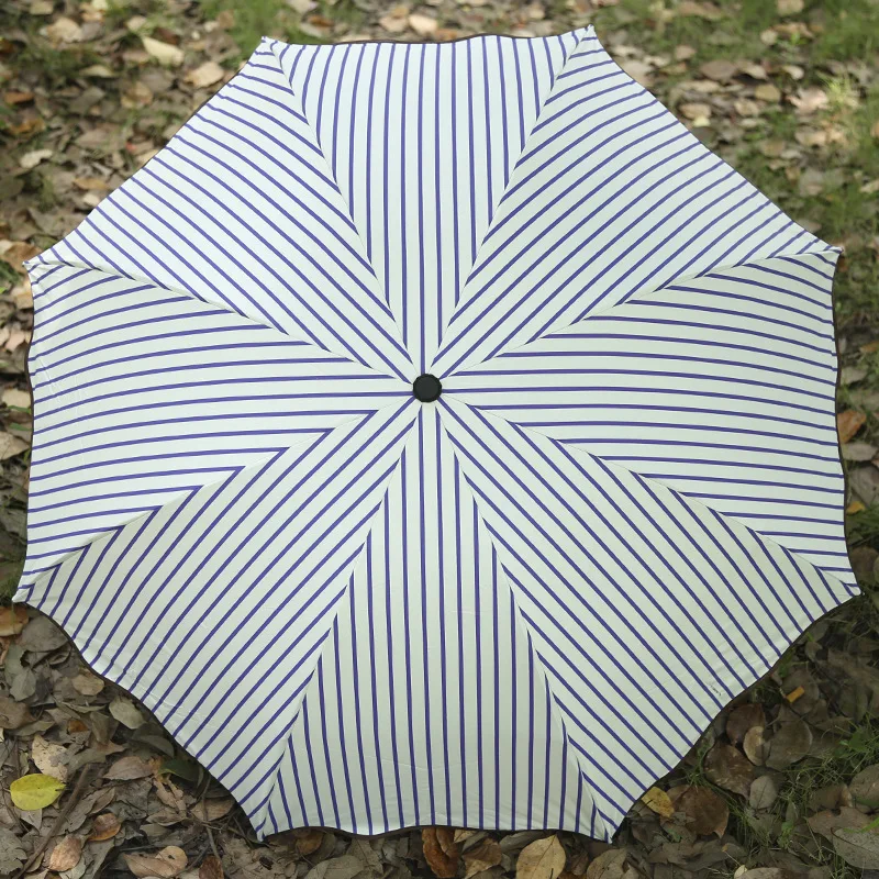 2019 hot Umbrella Rain Woman Three-folding Sunny and Rainy Umbrella Parasol (4)