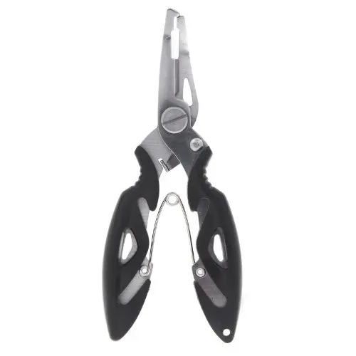 

Good deal 4.9" Stainless Steel Fishing Plier Scissors Line Cutter Hook Tackle Remove Tool Black