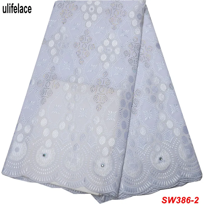 

2019 White Wedding Swiss Voile Lace African Cotton Dry Swiss Lace Fabric High Quality Swiss Voile Lace In Switzerland SW-386