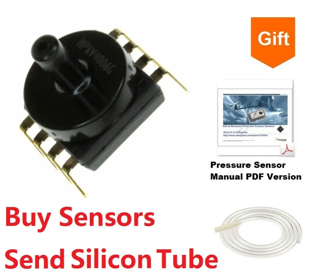 Freescale MP3V5050GC6U Pressure Sensor 3V 0/50kPa SOP 8 Axial Port Rail