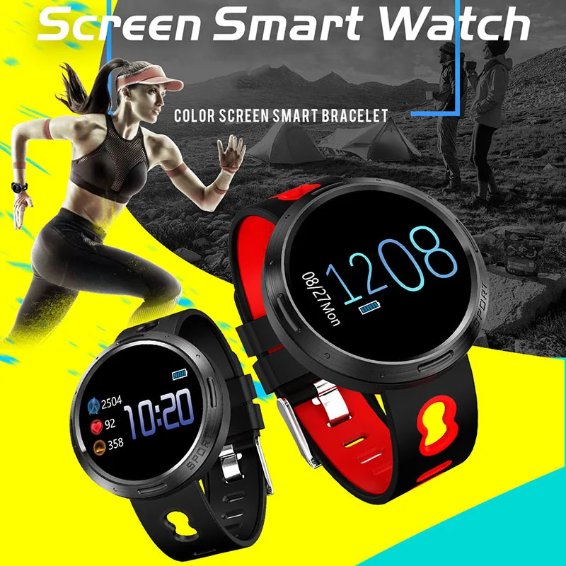 

Sport Bluetooth Smart Watch Men IP68 Wristband Intelligent Pedometer Fitness Bracelet Digital Watches New 2019 Clock