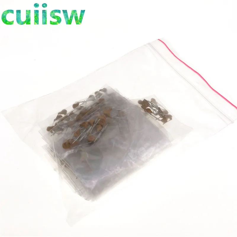 20PF 105 (мкФ) 50 в 18 ценностей X 10 шт. = 180 свинцовых монолитных конденсаторов