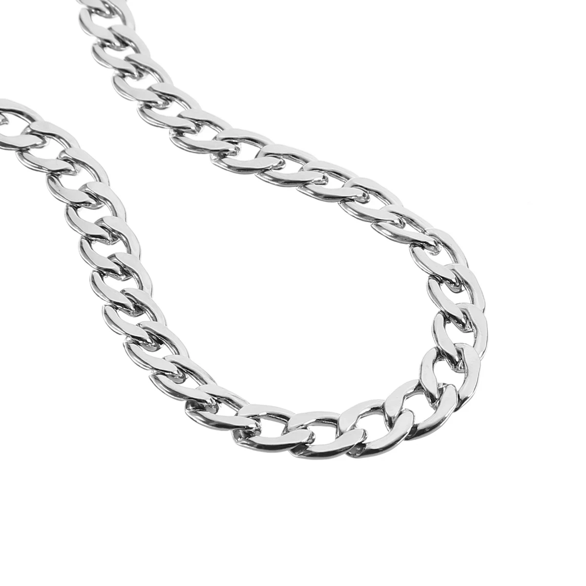 24" Filled Cuban Chain Necklaces Shellhard Unisex Mens Womens 24" 7mm  Link Long DIY Necklaces Chain Charming Jewellery