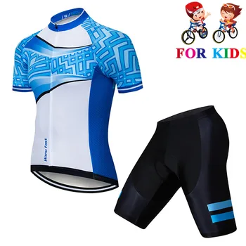 

Cycling Jersey Set 2019 Kid's Short Sleeves Cycling Clothing boy Sportswear Outdoor Mtb Ropa Ciclismo Bike Shorts