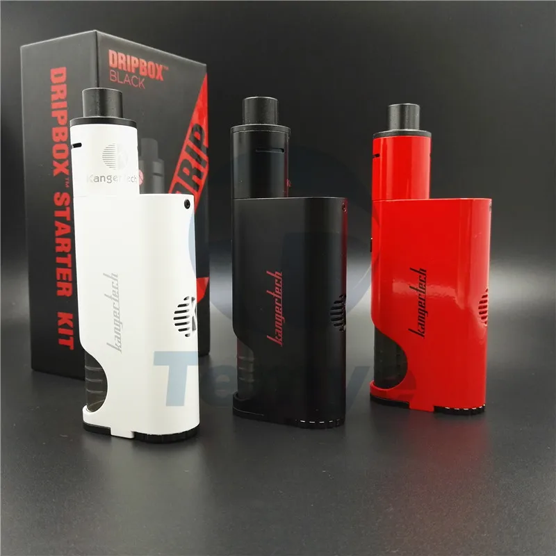KangerTech Dripbox e-cigarettes Kanger Drip Mod With Subdrip 0.2ohm evaporator 60W vape ELECTRONIC CIGARETTE