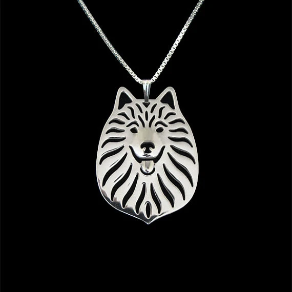 Spitz Alemán joyería colgante collar mujer chapado en oro plata Simple animal abstracto joyería|pendant lot|german silver jewelrynecklace gold - AliExpress