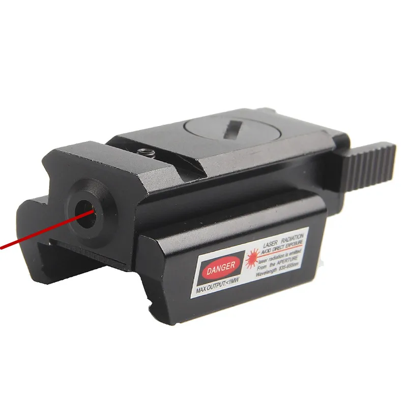 

Red Lasersight Pistol Glock 17 19 20 21 22 23 30 31 32 weaver/picatinny rail 20mm for Tactical Hunting Rifle Scope RL3-0005