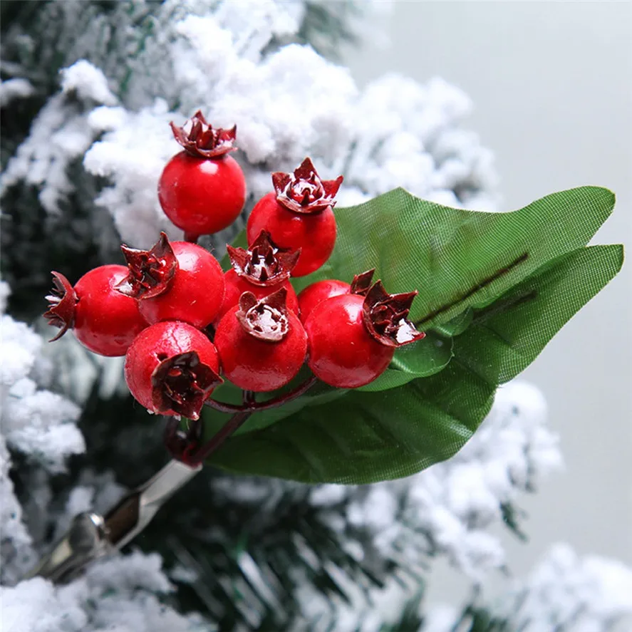 1PC Artificial Fruit Auspicious Christmas Fruits Rich Fruit Home Decor