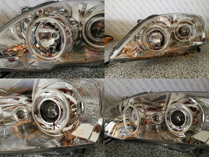 smd led angel eyes HONDA CR-V CRV 2010 2011 PROJECTOR HEADLIGHTS(2)