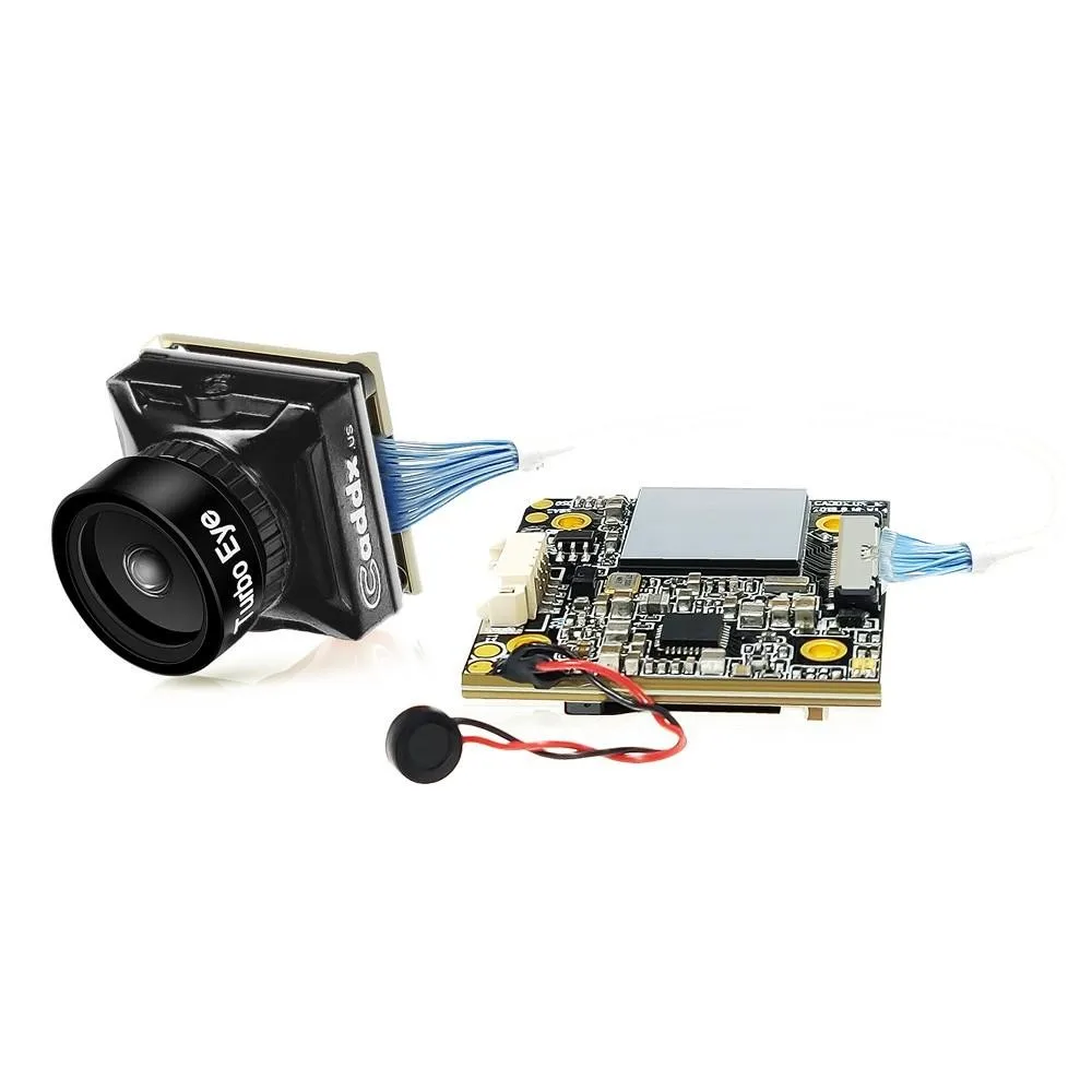  Official Emax Caddx Turtle V2 1080p 60fps FOV 155 Degree Super WDR Mini HD FPV Camera OSD Mic For R