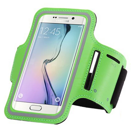Чехол для телефона One Plus 6 T, чехол s для OnePlus 7, 6, 5, 5, A5000, 3T, 3, водонепроницаемый,, для спортзала, тренировки, спорта, повязки на руку, для бега, верховой езды, чехол - Цвет: Зеленый