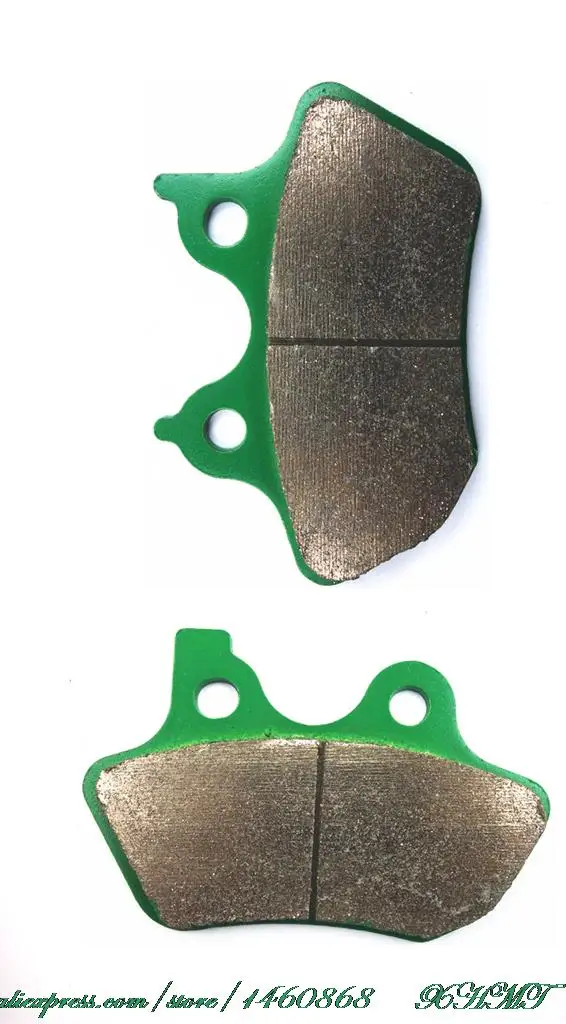 Sintered Front Left for HARLEY 1450 FLHTC Electra Glide Classic 2000- 2005 Disc Brake Pads Pill Front Rear 2004 2003 2002 2001 - Цвет: Sintered Front Left