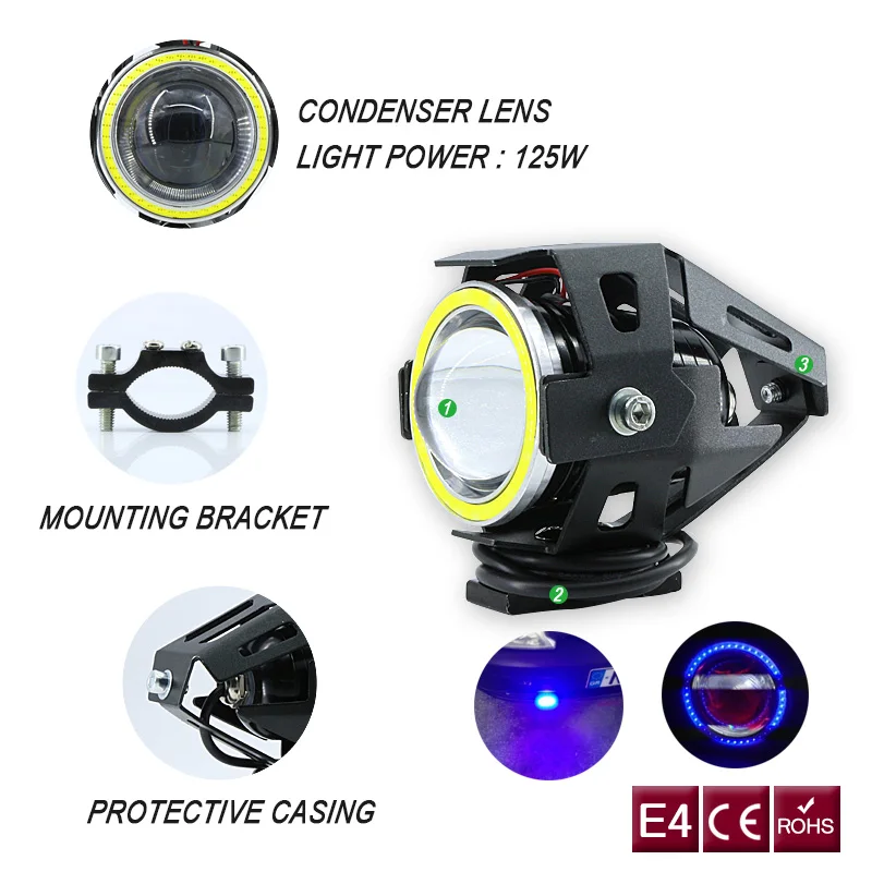 U7-MOTO-Headlight-motorcycles-DRL-MOTOR-WHITE-RED-BLUE