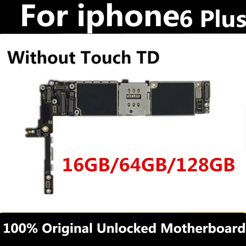 16 Гб/64 Гб/128 ГБ оригинальная разблокированная для iphone 6 plus материнская плата с