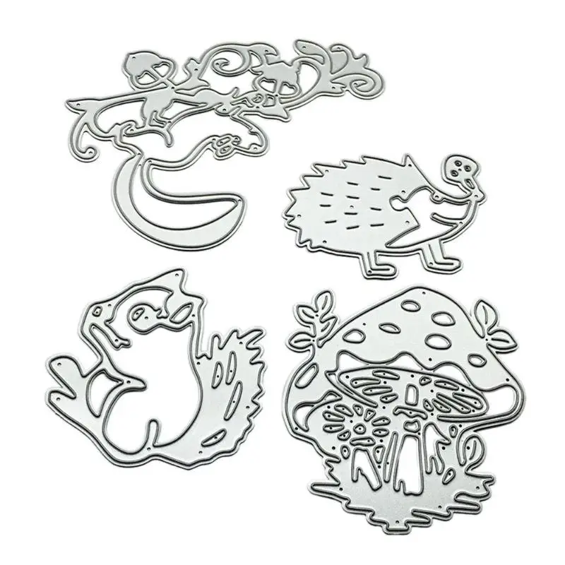 

Squirrel Metal Cutting Dies Stencils for DIY Scrapbooking Decorative Embossing Paper Cards Die Crafts E5M1