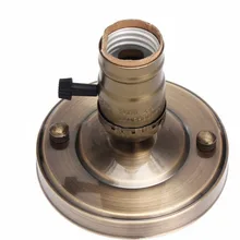 FRLED лампа база E27 Гальваническое винтажное алюминиевое Эдисона лампа высокого качества База держатель Подвесная лампа свет винт гнездо