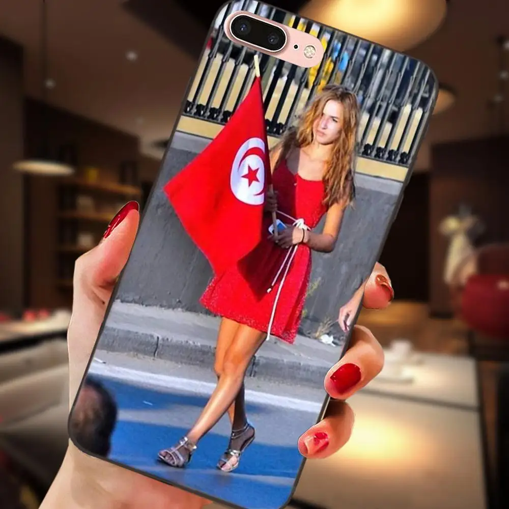 Тунис Туниса флаг Мягкий термополиуретановый чехол КРЫШКА ДЛЯ Galaxy C5 C7 J1 J2 J3 J330 J5 J6