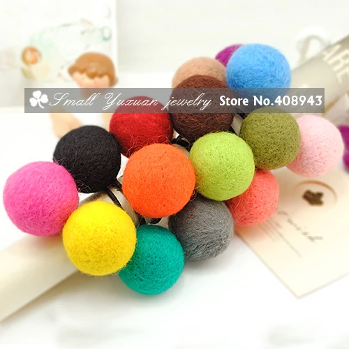 Free shipping Fashion woman children Hair accessories Handmade wool