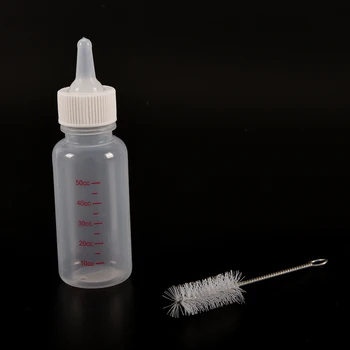 

Useful 50CC Pet bottle Pet Small Dog Puppy Cat Kitten Rabbit Care Milk Nursing Feeding Bottle