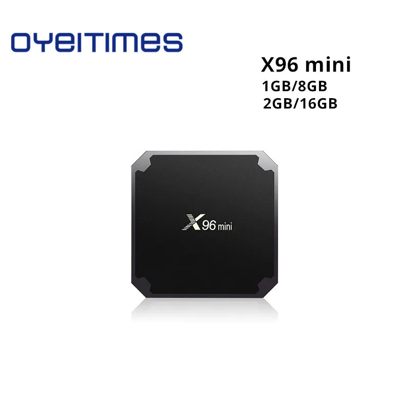 OYEITIMES X96 Мини ТВ бокс Android 7 1 OS Smart tv BOX 2 Гб 16 Amlogic S905W четырехъядерный 4 ГГц WiFi