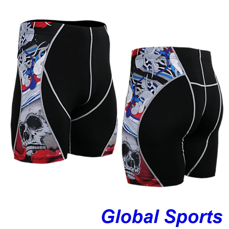 

Life on Track sport shorts skulls printed men baseball wear clothes famous brand size s-4xl