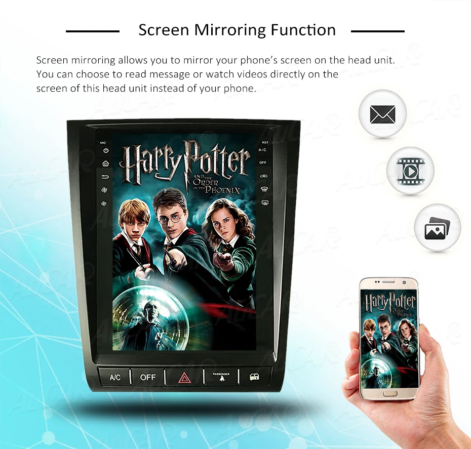 Flash Deal AuCAR 2 din Android 8.1 Tesla Style IPS Screen 12.1‘’ Car radio For Lexus GS300 GS350 GS400 GS430 GS460 1 din cassette player 10