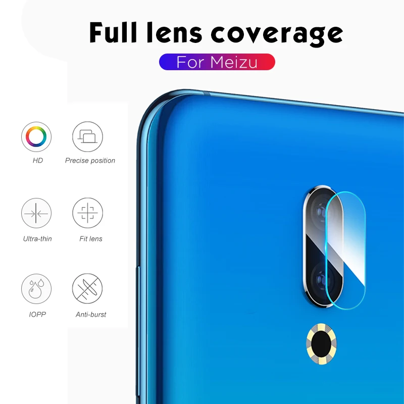 2 шт. защитная пленка для камеры Meizu Note 9 8 M6 16th 16 th 15 Plus Lite 16S 16X X8 из закаленного