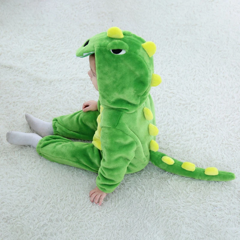 Dinosaur-Kigurumi-Baby-Animal-Onesie-Pajama-Flannel-Soft-Cartoon-Onepiece-Cute-Funny-Sleepwear-Kid-Child-Green (1)