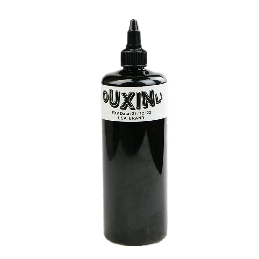 

OuxinLi Tattoo Pigment 12OZ (360ml) Permanent Tattoo Art Black Ink