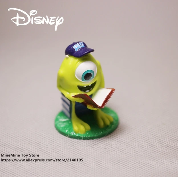 

DISNEY Monsters University Mike Wazowski Mr Q 5cm Action Figure Anime Mini Decoration PVC Collection Figurine Toy model