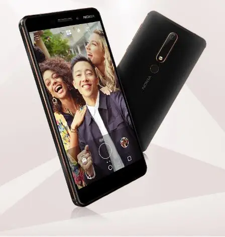 2018 Nokia 6 второго поколения 2th TA-1054 4G 64G Android 7 Snapdragon 630 Восьмиядерный 5,5 ''FHD 16.0MP 3000 mAh мобильный телефон