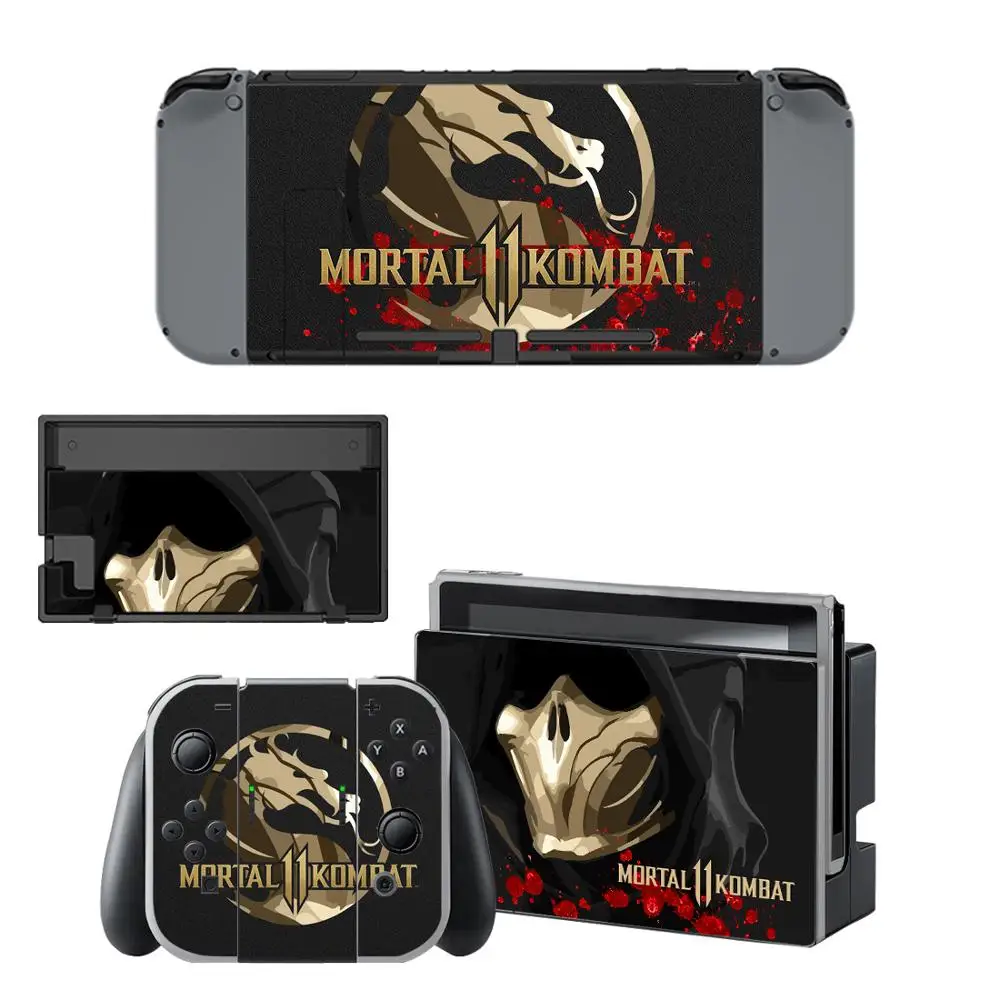 

Mortal Kombat 11 Nintendoswitch Skin Nintend Switch Vinilo Skin Sticker Decal for Nintendo Switch NS Console Joy-con Controller