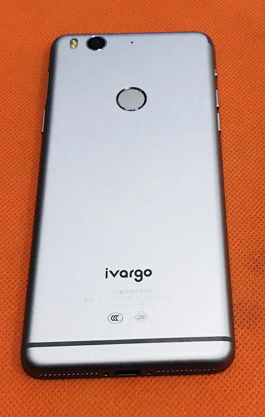 

Used Original Protective Battery Case Cover+camera lens for Ivargo V210101 Snapdragon 615 Octa Core 5.0" FHD free shipping