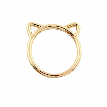 

Wholesale 10pc/lot Fashion Accessories Jewellery Rings Lovely Kitty Cats Ear Rings Kids Women Wedding and Party Gifts Size 6.5